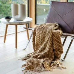 Isak Pläd 150x210 cm, Chestnut