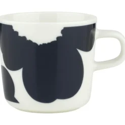 Iso Unikko Mugg 20 cl, Vit/Mörkblå