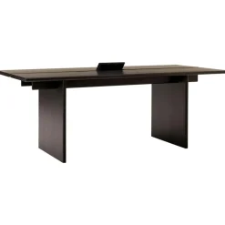 Ita OS2 Skrivbord Med Sladdförvaring 95x260 cm, Ek