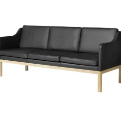 FDB Møbler 3-Sitssoffor-J182 3-Sitssoffa, Prairie 90 Beige