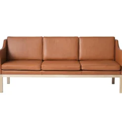 FDB Møbler 3-Sitssoffor-J182 3-Sitssoffa, Prairie 90 Beige