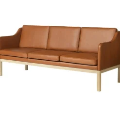 FDB Møbler 3-Sitssoffor-J182 3-Sitssoffa, Prairie 90 Beige