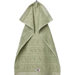 Jacquard Handduk 100x150 cm, Vintage Green