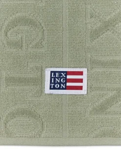 Jacquard Handduk 100x150 cm, Vintage Green