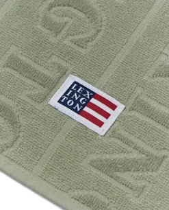 Jacquard Handduk 100x150 cm, Vintage Green