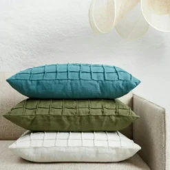 Chhatwal & Jonsson Prydnadskuddar & Fodral-Jammu Cushion Cover 50x50 cm Kuddfodral 50x50 cm, Vit