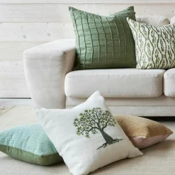 Chhatwal & Jonsson Prydnadskuddar & Fodral-Jammu Cushion Cover 50x50 cm Kuddfodral 50x50 cm, Vit