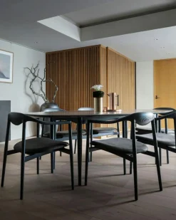 Brdr. Krüger Matbord Och Barbord-Jari Matbord 105x240 cm, Svartlackad Ask