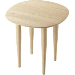Brdr. Krüger Sidobord & Avlastningsbord|Soffbord-Jari Soffbord Ø60 cm, Oljad Ek