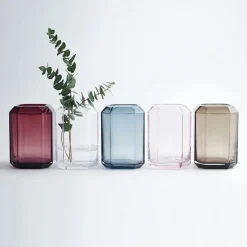 Jewel Medium Vas 14x20 cm, Blå