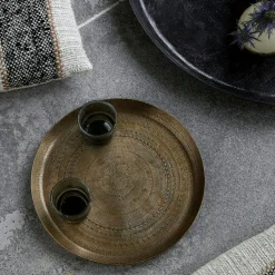 House Doctor Brickor-Jhansi Bricka 80cm, Antik