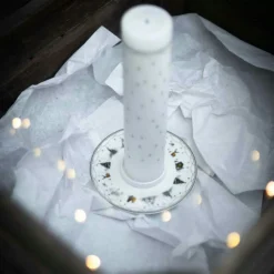 Wik & Walsøe Ljusstakar-Julemorgen Story Ljushållare, 14 cm