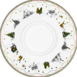 Wik & Walsøe Ljusstakar-Julemorgen Story Ljushållare, 14 cm