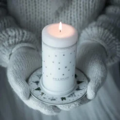 Wik & Walsøe Ljusstakar-Julemorgen Story Ljushållare, 14 cm