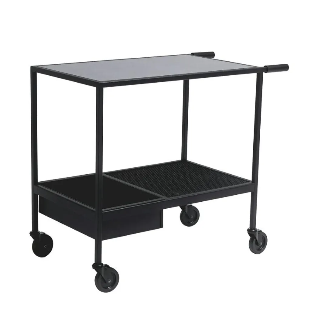 SMD Design Rullvagnar Och Serveringsvagnar-Juno cart, Svart