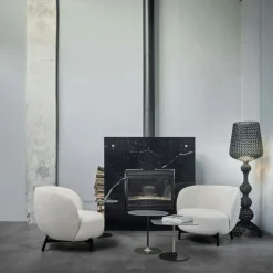 Kartell Golvlampor-Kabuki Golvlampa, Svart