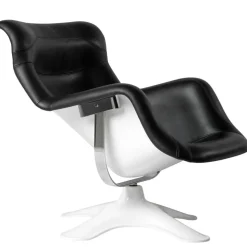 Karuselli Fåtölj, Svart/Vit