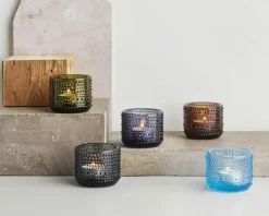 Iittala Ljuslyktor-Kastehelmi Ljuslykta 6,4 cm, Klar