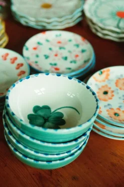 Keramikskål 13,4 cm, Soft Pink Flower