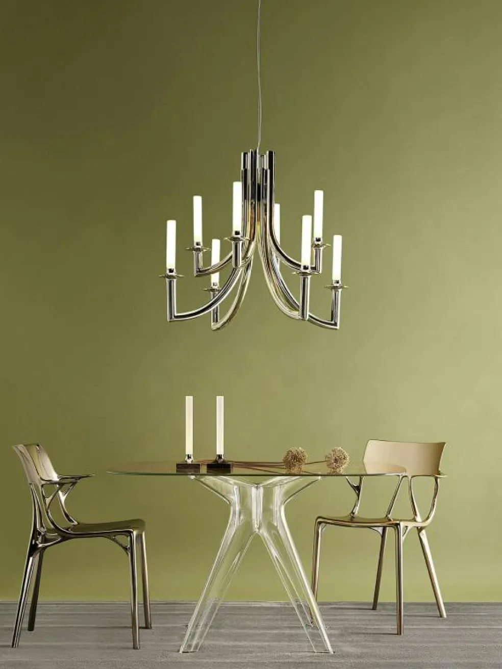 Khan Metal Ljuskrona, Champagne