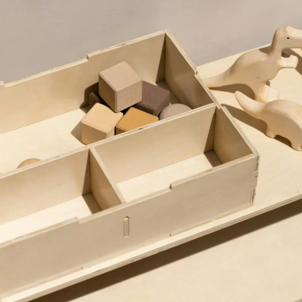 Kiddo Förvaringslåda 24x33.5 cm, Blå