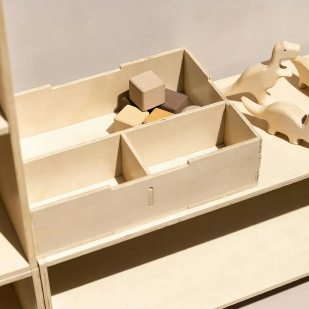 Kiddo Förvaringslåda 24x33.5 cm, Blå