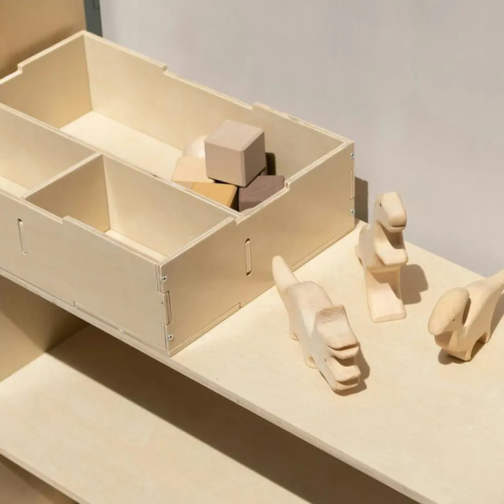 Kiddo Förvaringslåda 24x33.5 cm, Blå