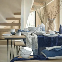 Denby Uppläggningsfat-Kiln Organic Serveringstallrik 27x30 cm, Beige