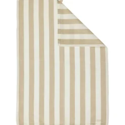 Kökshandduk 47x70 cm, Vit/Beige