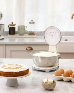 Smeg Köksvågar-Köksvåg Med Skål, Svart