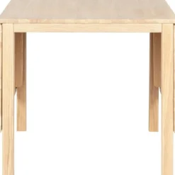 Haslev Matbord Och Barbord-Klassik 3E Klaffbord Med Fällbara Skivor, 75x75 cm,