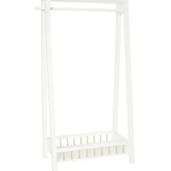 Klädhängare, Vit/Trä