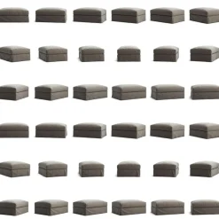 Klädsel Till Le Grand Air Fotpall Linne, Natural Blonde