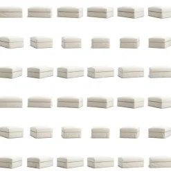 Klädsel Till Le Grand Air Fotpall Linne, Natural Blonde