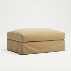 Klädsel Till Le Grand Air Fotpall Linne, Natural Blonde