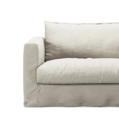 Decotique Möbelklädsel-Klädsel Till Le Grand Air Nou Love Seat Linne, Natural Blonde