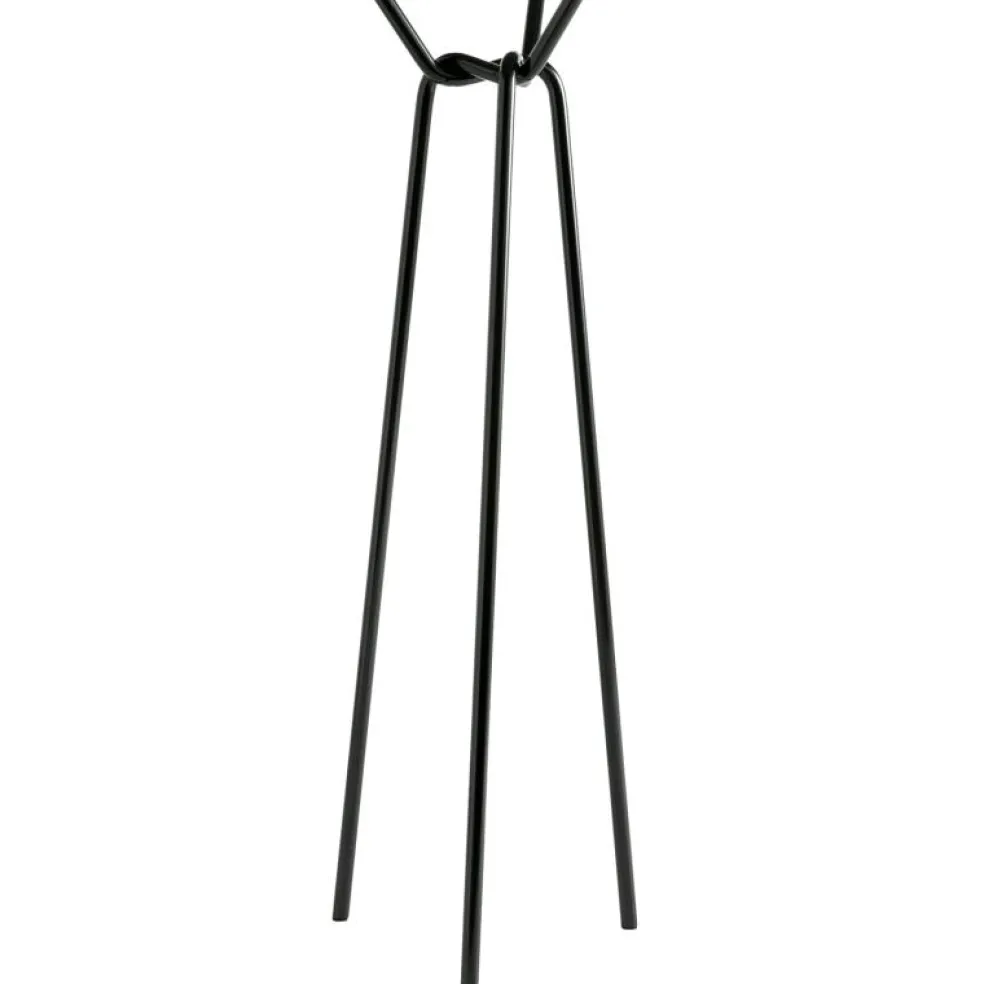 Knit Klädhängare, Svart