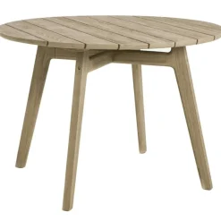 Knit Matbord Teak, Ø110 cm