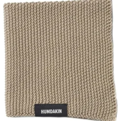 Knitted Dish Cloth- Coal Disktrasa Light Stone