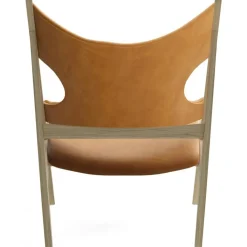 Audo Copenhagen Fåtöljer-Knitting Loungestol, Ek / Fårskinn Curly Nature