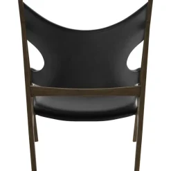 Knitting Loungestol, Valnöt / Fårskinn Sahara