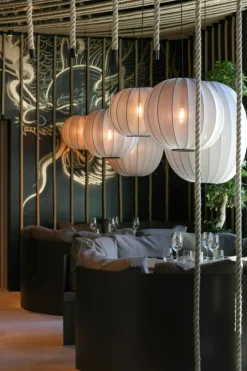 Knit-Wit Pendel Oval 45 cm, Sunrise