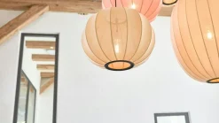 Knit-Wit Pendel Rund 45 cm, Ljusrosa