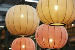 Knit-Wit Pendel Rund 45 cm, Ljusrosa