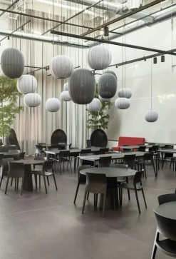 Knit-Wit Pendel Rund 45 cm, Ljusrosa