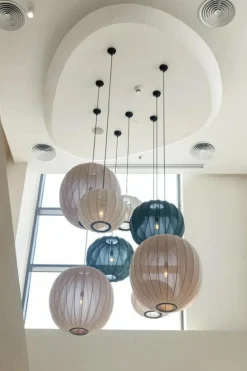 Knit-Wit Pendel Rund 45 cm, Ljusrosa