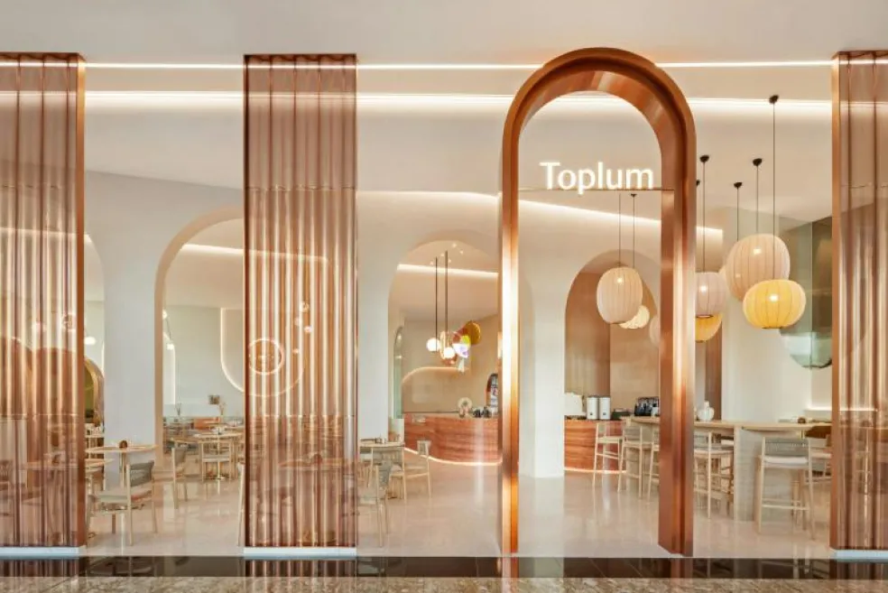 Knit-Wit Pendel Rund 75 cm, Sand Stone