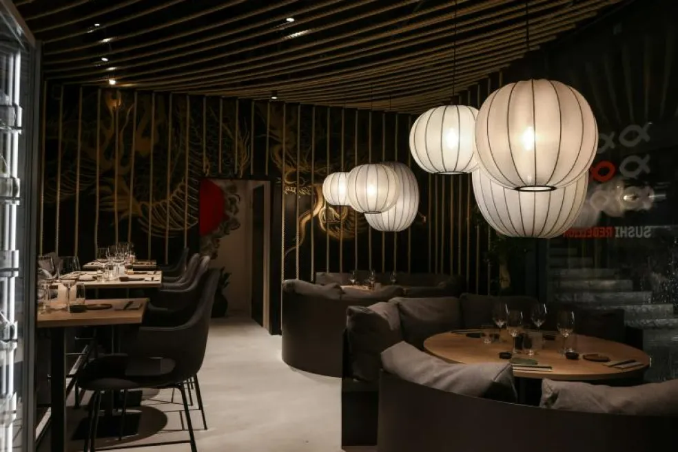 Knit-Wit Pendel Rund 60 cm, Tweed Green