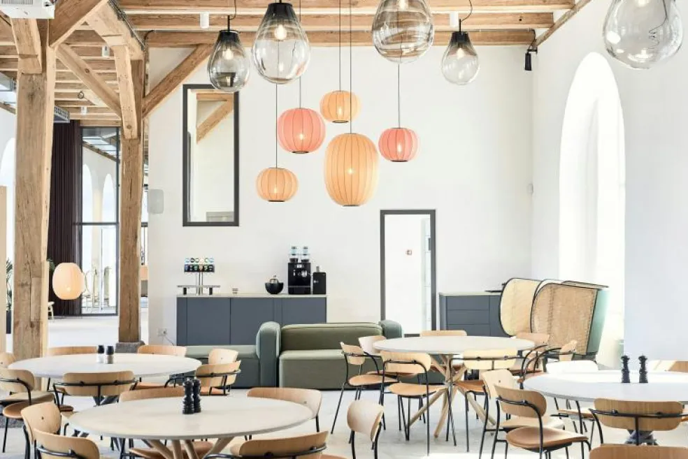 Knit-Wit Pendel Rund 60 cm, Tweed Green