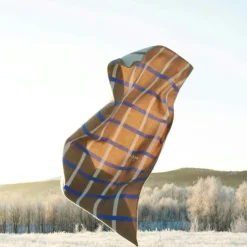 Røros Tweed Plädar & Filtar-Knut Pläd 135x200 cm, Field Green